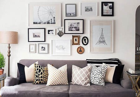 Acessórios essenciais: quadros