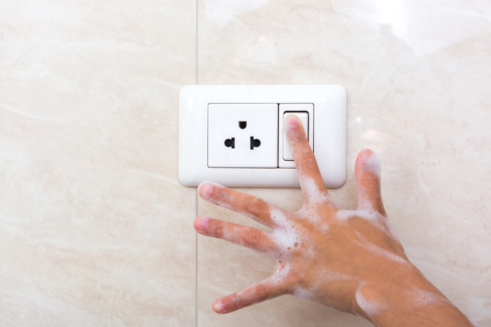 Requisitos de fiação elétrica para um banheiro