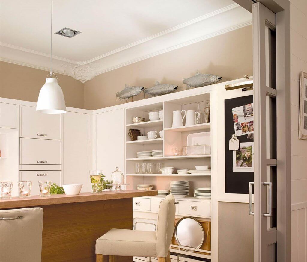 10 maneiras de fazer sua cozinha parecer maior