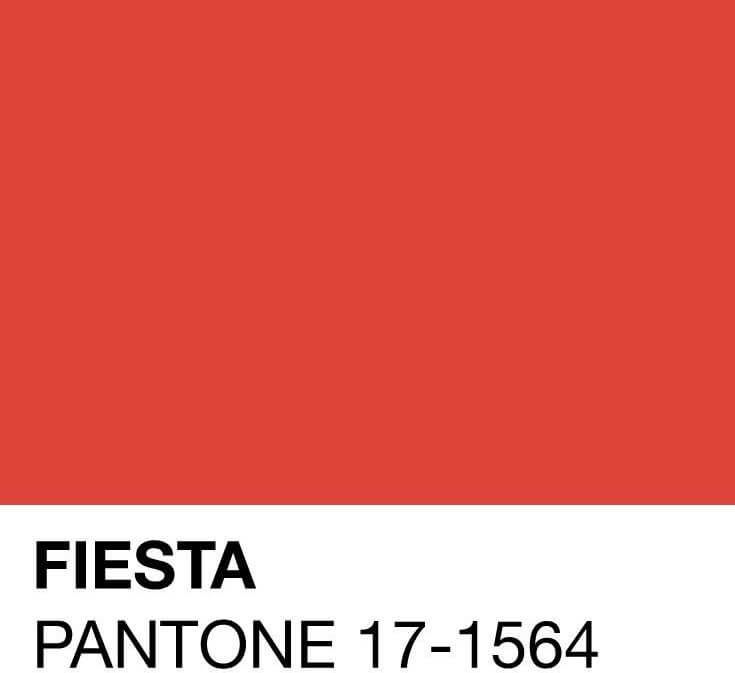 Pantone da Primavera cor Festa
