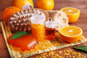 Dê um toque jovem ao banheiro com a cor laranja