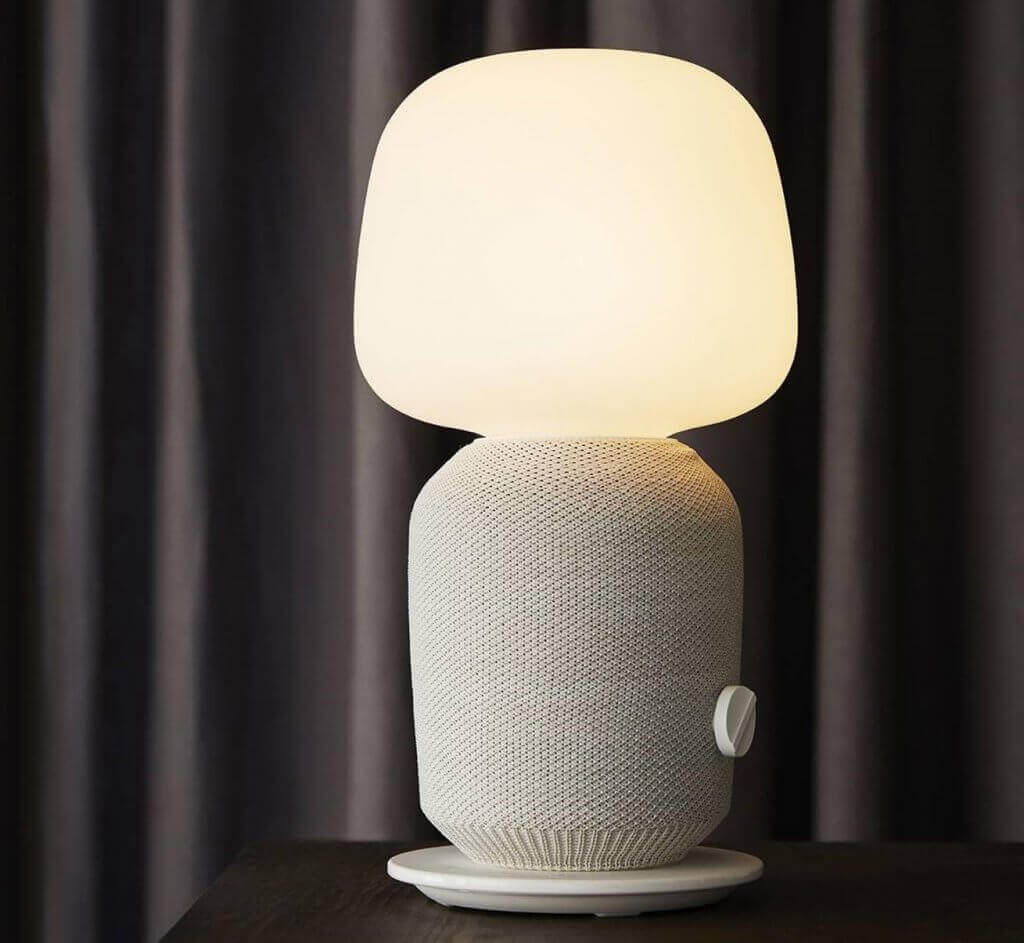 Luminária SYMFONISK IKEA=Catálogo IKEA 2020