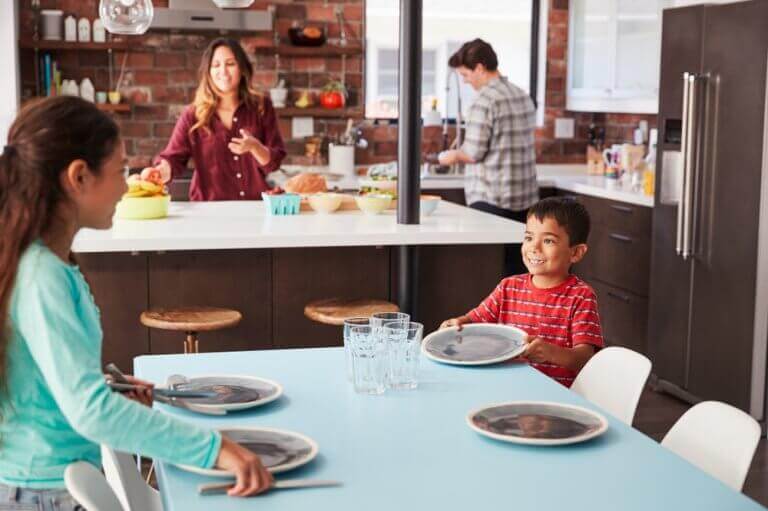 as crianças devem colaborar em casa