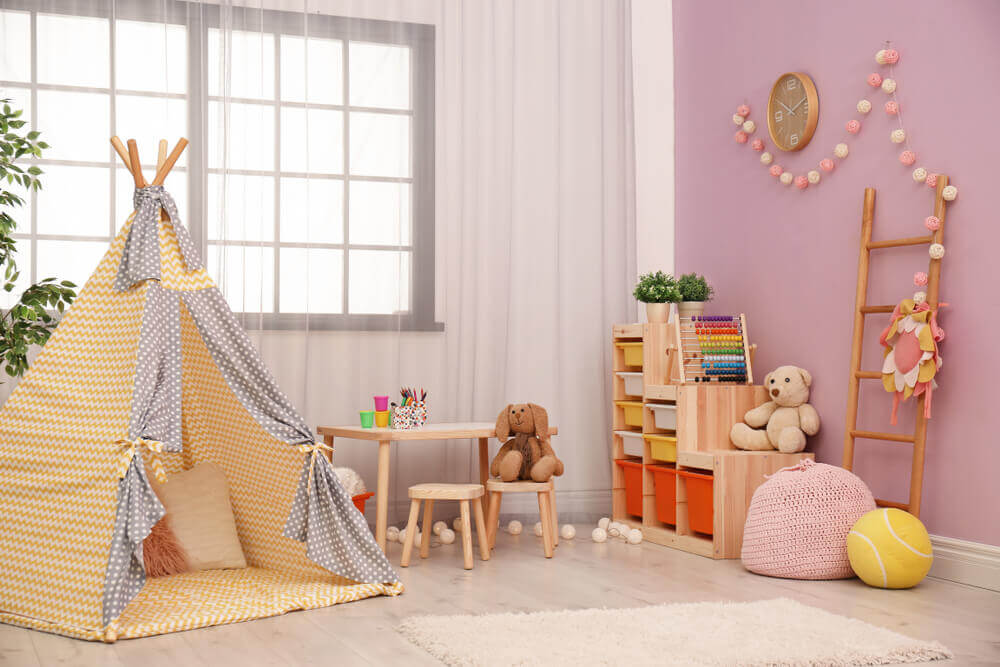 Acessórios para decorar quartos infantis