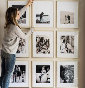 Formas de pendurar os quadros