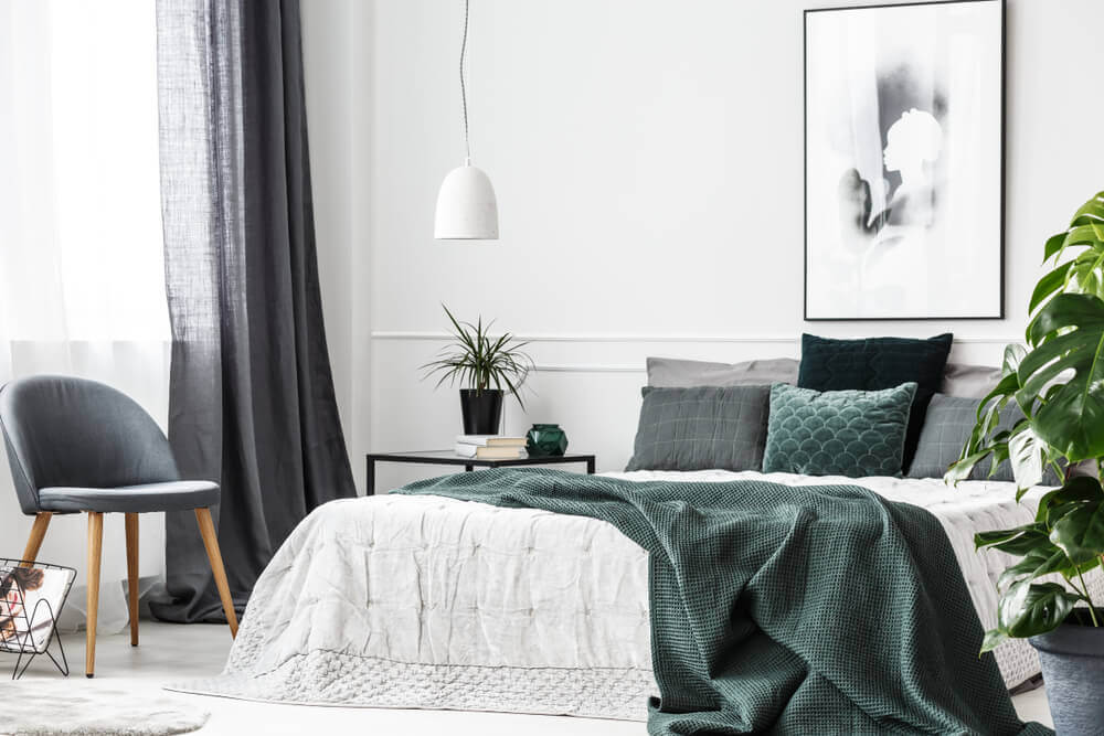 Ideias para distribuir os móveis no quarto principal