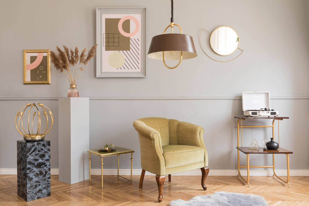 Acessórios texturizados