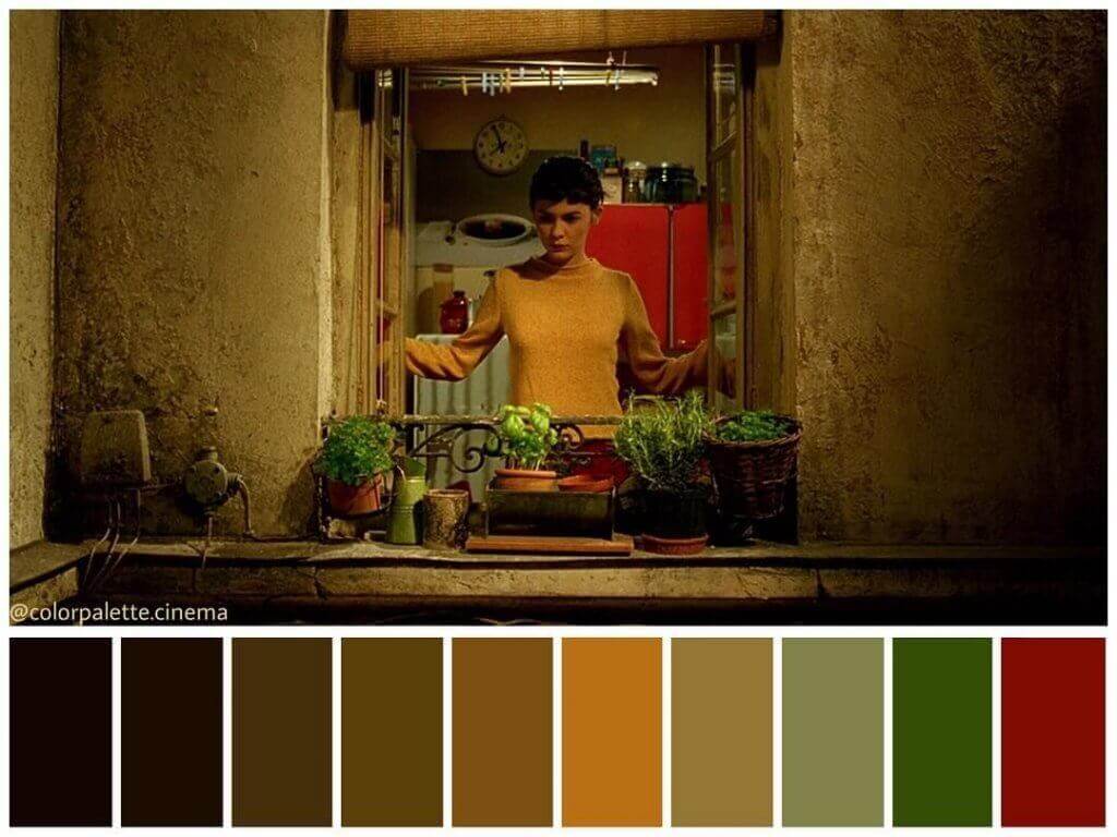 As cores do mundo de Amélie Poulain