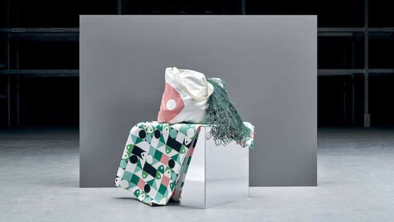 Plástico sustentável para a decoração