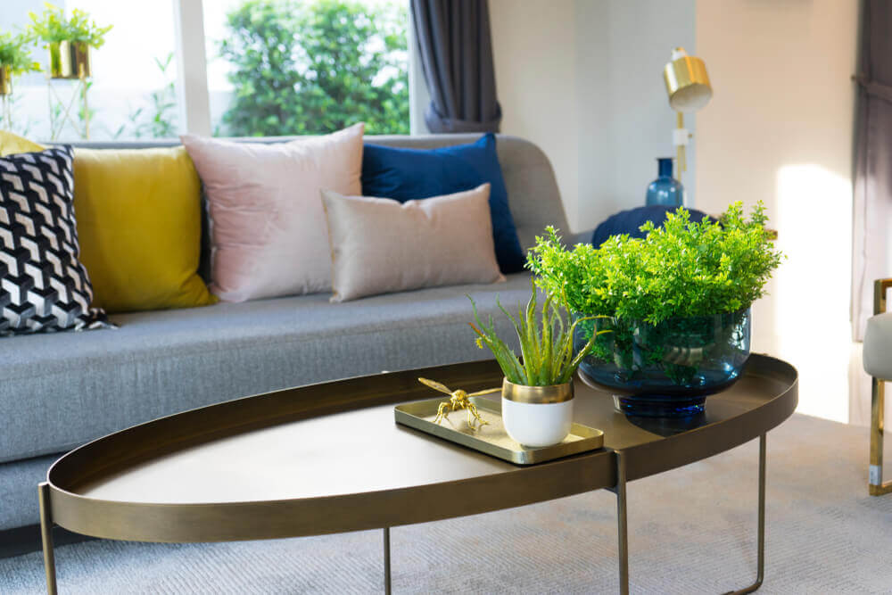 decorar a mesa de centro