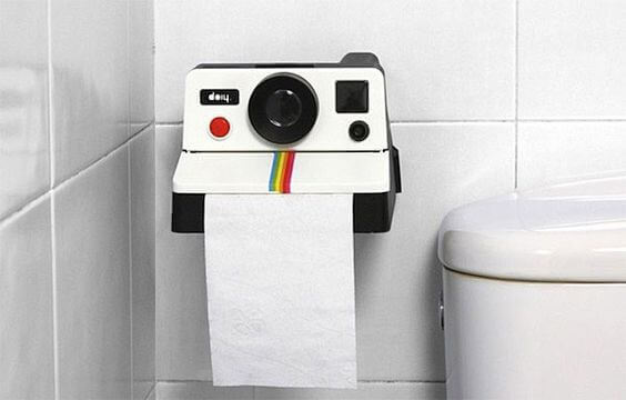 Tipos de suportes para o papel higiênico do banheiro