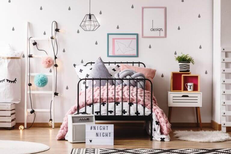 Quarto decorado