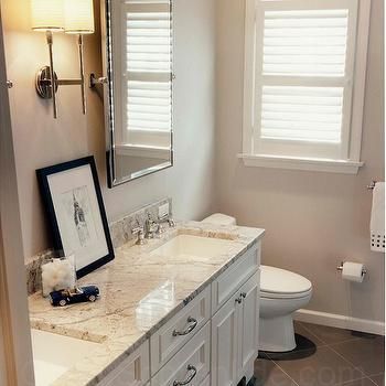 materiais para a bancada do seu banheiro