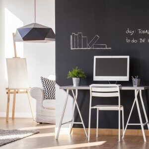 Tinta lousa para renovar os móveis