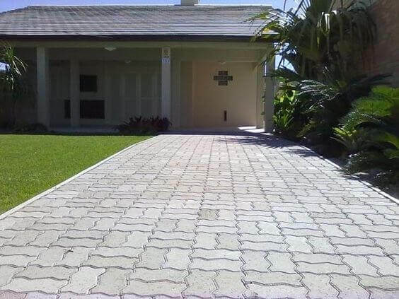 decorar o acesso à garagem