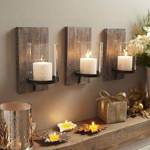 tipos de porta-velas para a decoração da casa