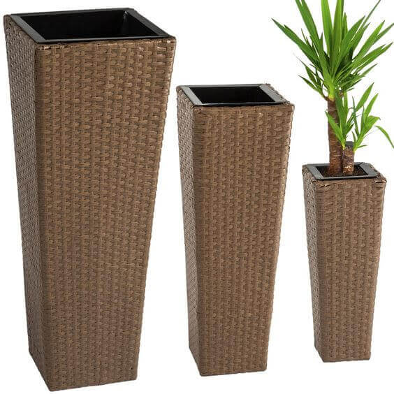 vasos cheios de criatividade