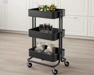 As ideias mais originais de usos para o carrinho RÅSKOG da Ikea