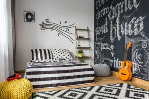 Principais recursos para um quarto jovem