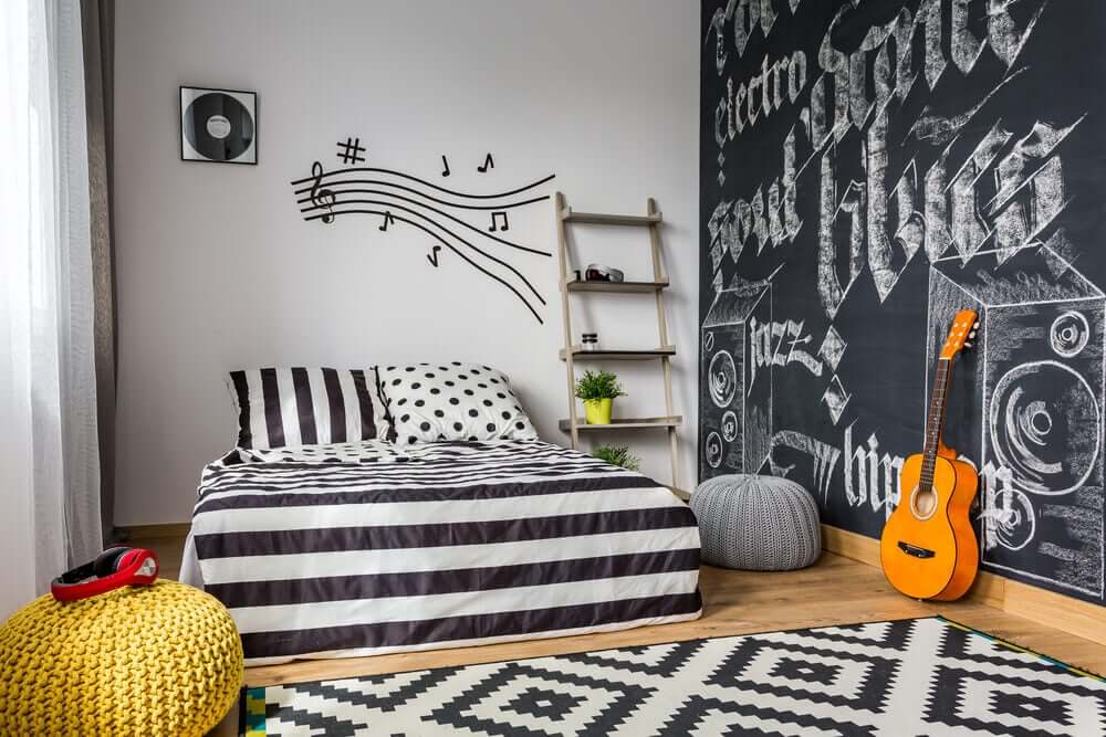 Principais recursos para um quarto jovem