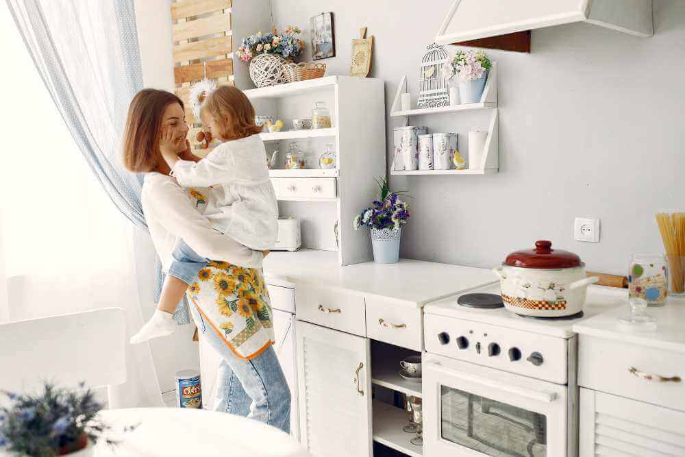 Uma cozinha à prova de crianças