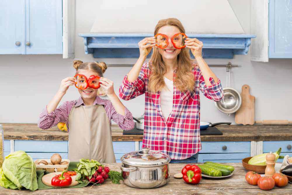 Uma cozinha à prova de crianças