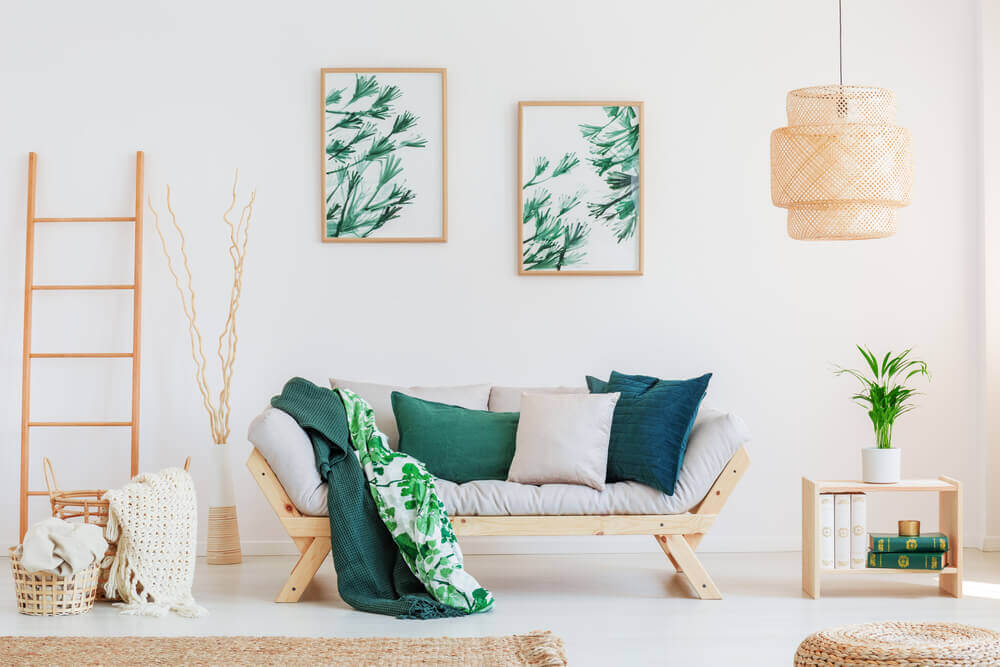 As folhas das plantas como inspiração e padrão decorativo