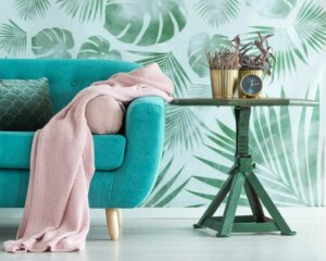 Relação entre a cor turquesa e o dourado na decoração da casa